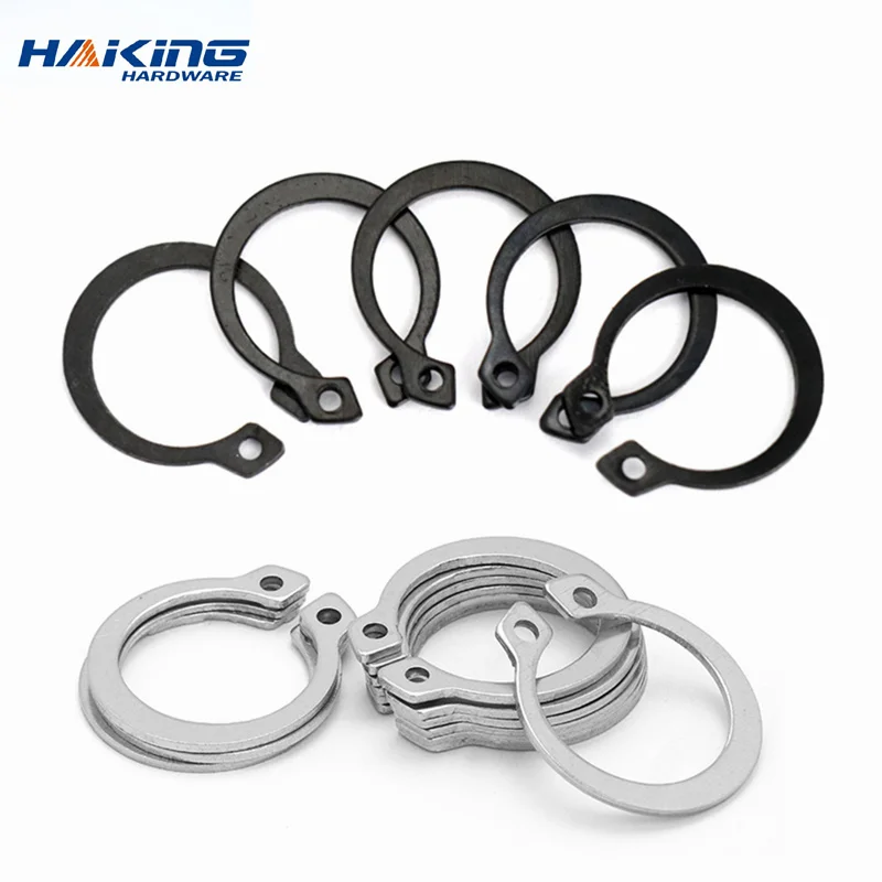 5-50pcs C type external circlip retaining rings for shaft stainless steel carbon steel circlip snap rings DIN471