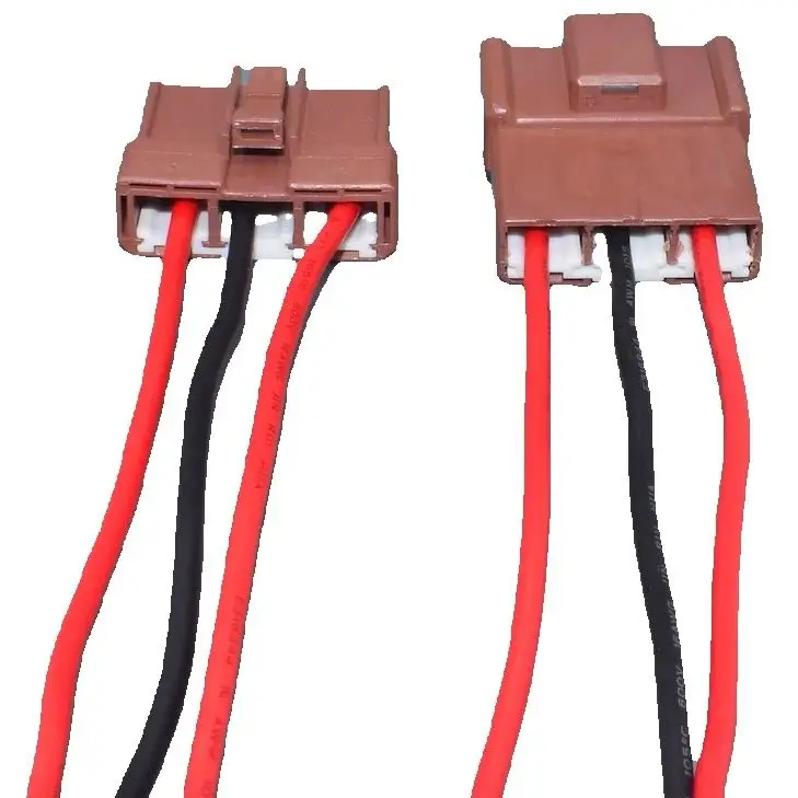 

Shhworldsea Коричневый 3-контактный разъем «папа-мама» 7,8 мм HD серии электрический жгут проводов автоматический разъем 6098-0208 6098-0210