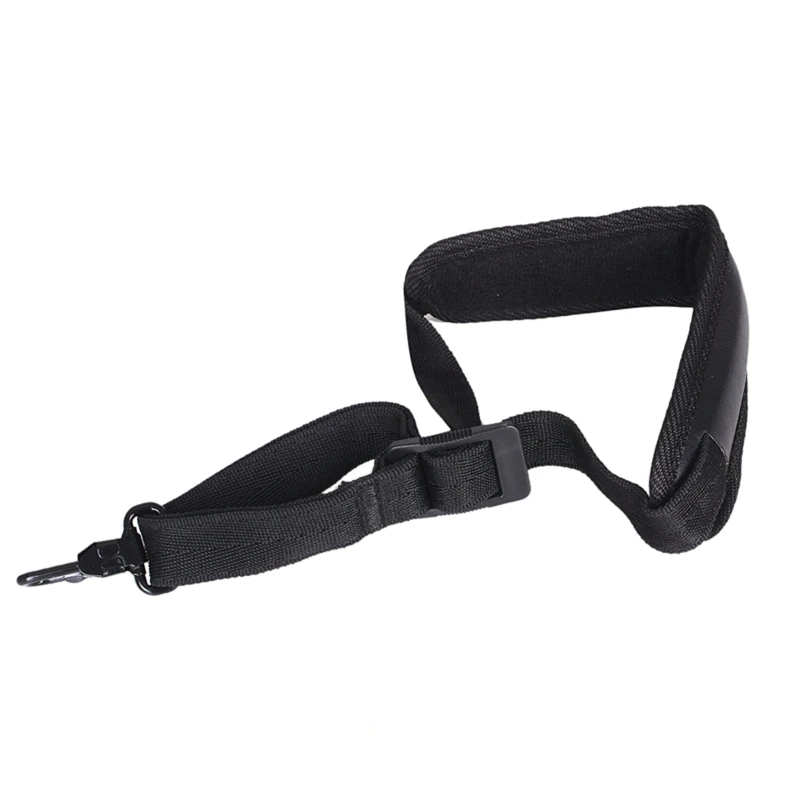 Saxophone Neck Strap PU Leather Soft Sax Strap Padded For Alto Sax Tenor Clarinet Baritone Soprano Horn Music Instrument