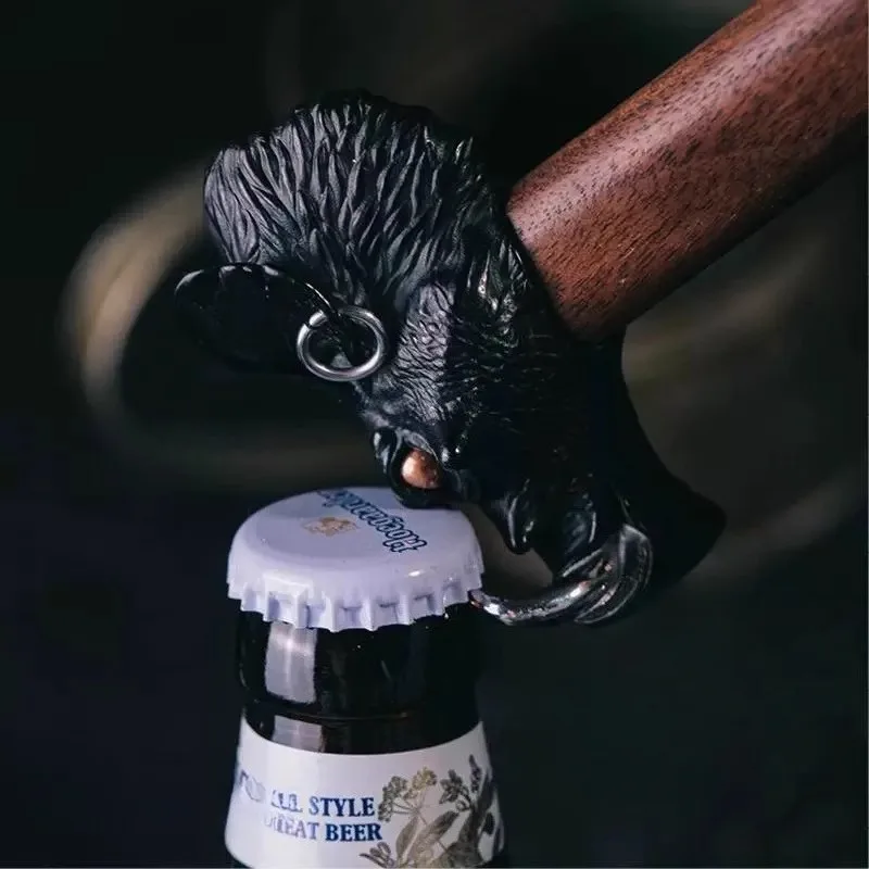 

Wild Boar Head Bottle Opener Stainless Steel Hammer Ornaments Multi-function Personalized Bottle Opener Household Manual Tools