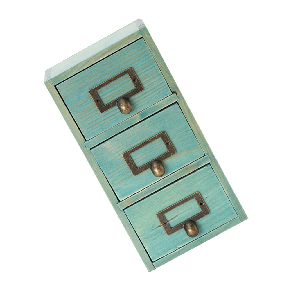 

Wooden Storage Box Bins Crafting Organizer Container Desk Accessories Makeup Sewing Kitchen Office