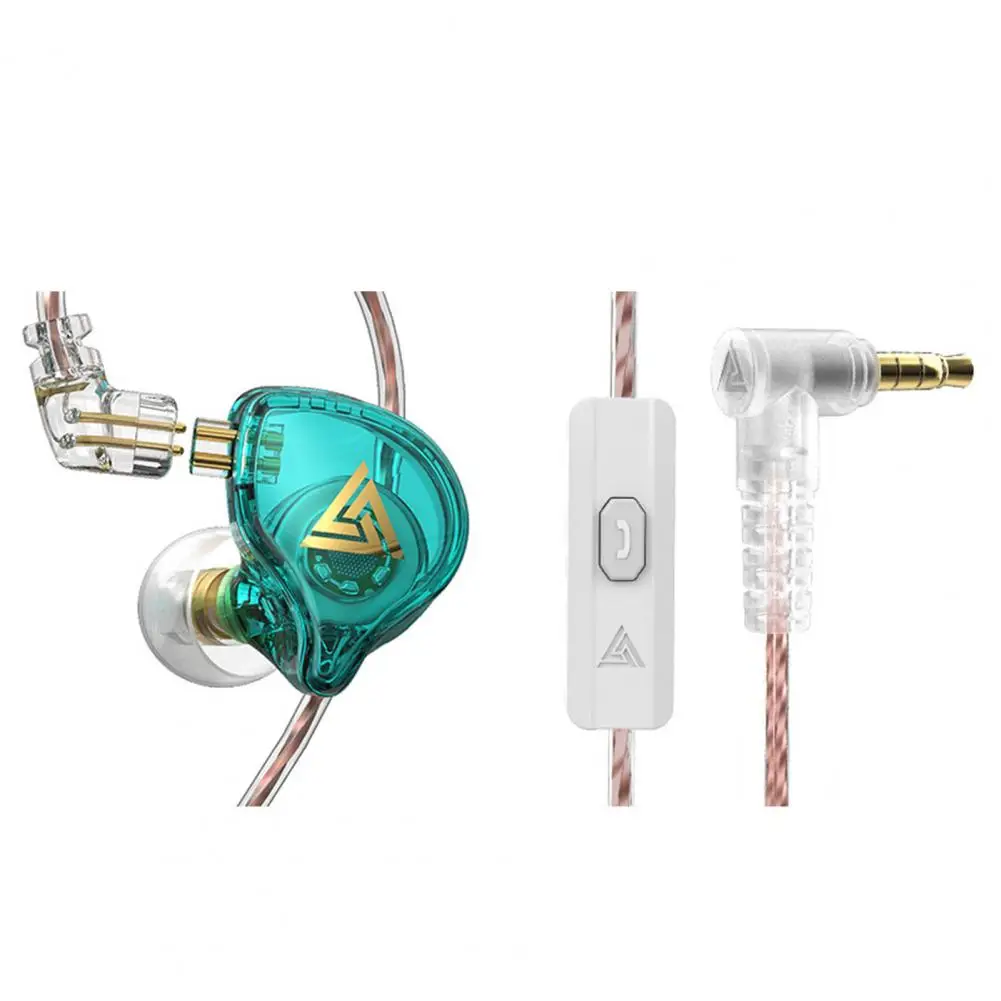 QKZ AK6 PLUS In ear Earphone Line Control Bass High Fidelity Sound Headphones Sport Music Wired Earbud for