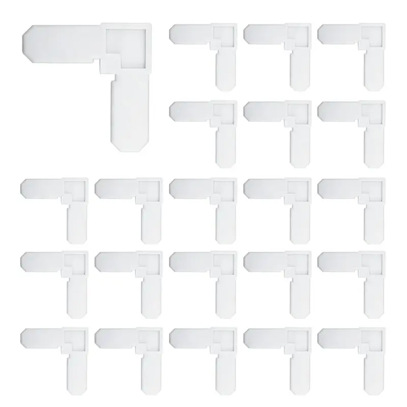 AS94-For Sliding/Casement For Window/Door Screen Corners Replacement 100Pack Screen Frame Corner 5/16 In X 3/4 In For Windows