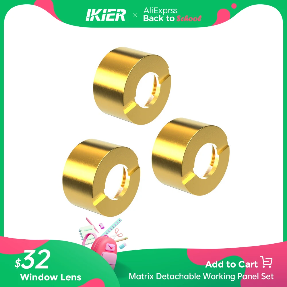 Ikier Lente de Reposição de Janela Lente para Módulo Laser Série k1 Pcs