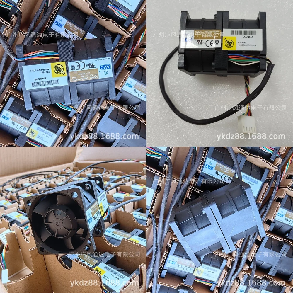 

Высоконапорный двухмоторный серверный вентилятор для AVC DBK0456B2H 4056, вентилятор охлаждения для коммутаторов, для монтажа в стойку ЦОД
