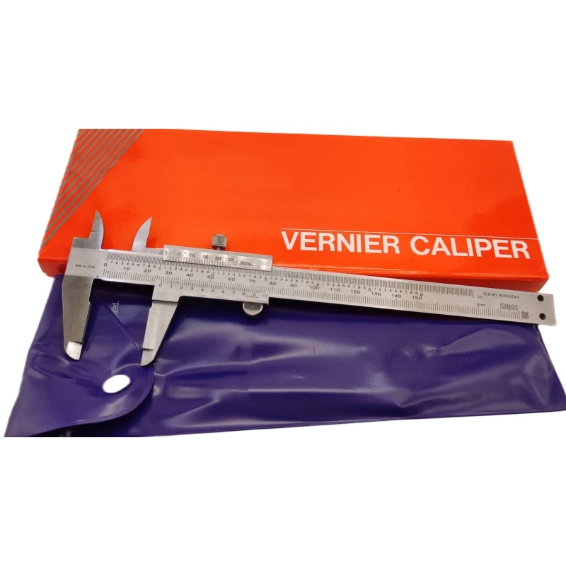 CNC Vernier Caliper Stainless Steel Precision 0.02mm Inside Outside Depth Step Measurements Metric 6\