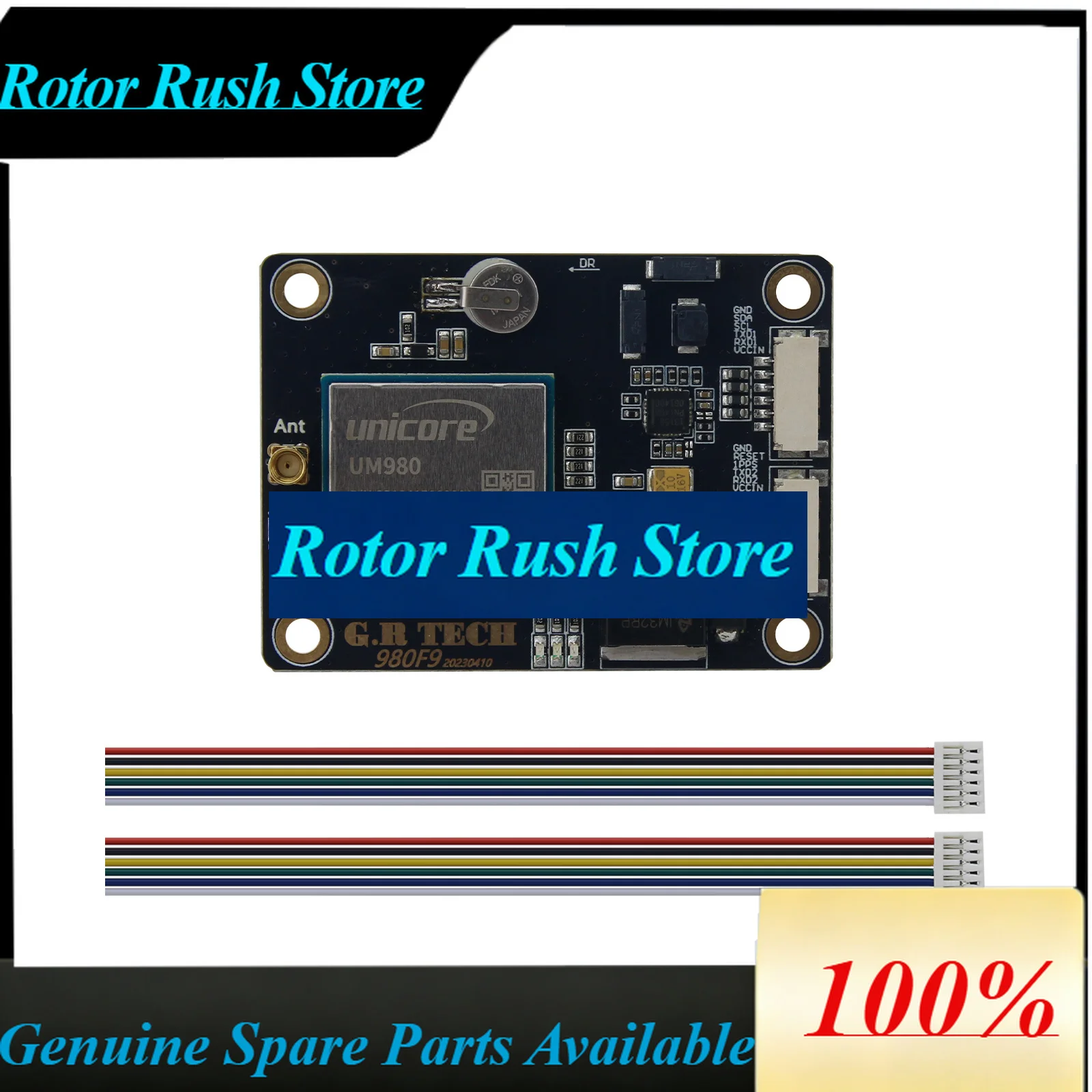 RoRusUM980 F9P GNSS Receiver Board RTK Module Accessory For U-AV Dr-ones With RMS3100 Compass Development Board Type
