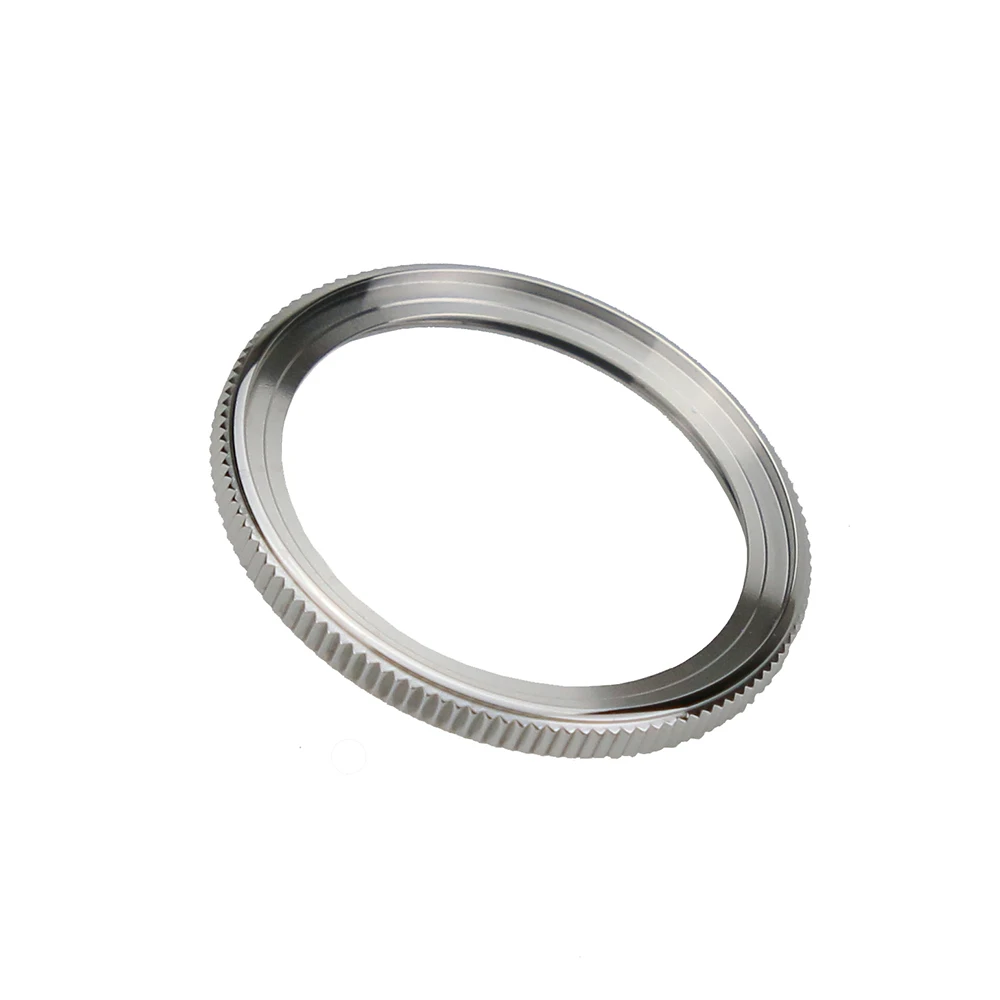 316L الفولاذ المقاوم للصدأ SKX013 عملة نمط تدوير إطار الساعة