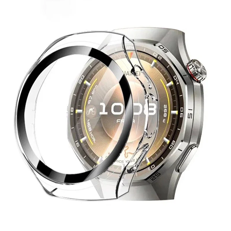 For Huawei Watch GT6Pro GT5pro 46mm PC Case Screen Protector Anti-scratch Protective Bumper Tempered Glass GT6 41mm Cover Shell