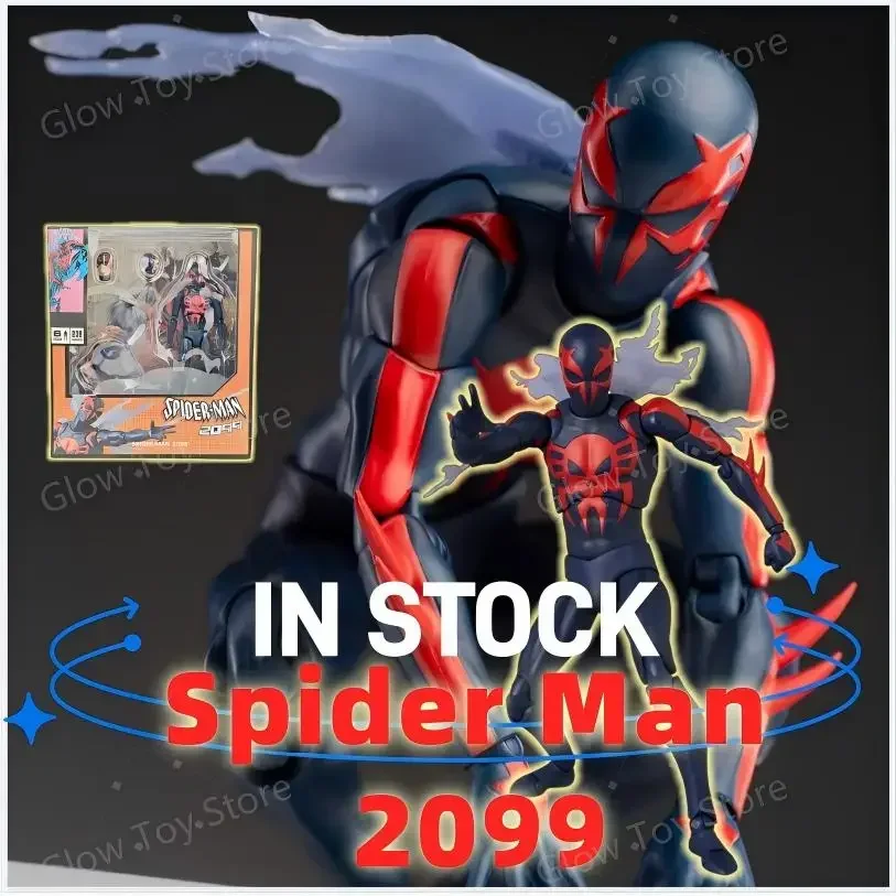 

В наличии НОВИНКА: Коллекционная фигурка Человека-паука Mafex 239 Spiderman 2099 (версия из комиксов), аниме-фигурка, модель, подарок, игрушка