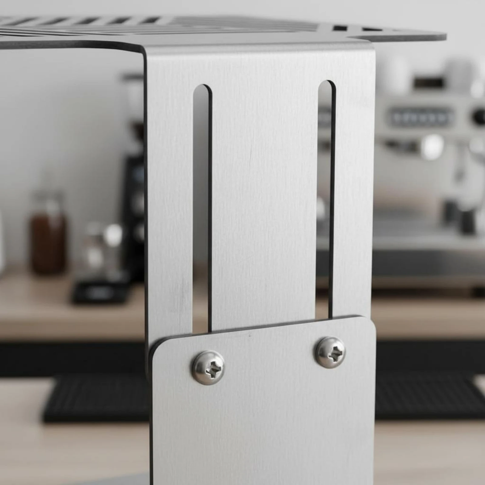 Adjustable Coffee Scale Stand Stable Support Stainless Steel Espresso Stand Coffee Weighing Rack Easy to Clean for Cafe Owners - view 4