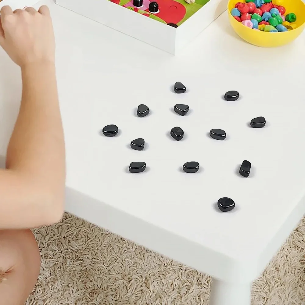 كتلة مغناطيسية متعددة الوظائف تخفيف التوتر والترفيه العلاج المغناطيسي مغناطيس الثلاجة حجر المغناطيسي المصقول الطبيعي #4