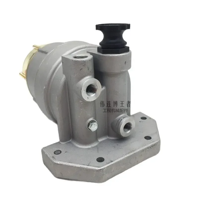 For Sany SY225H 245 265H 305H excavator oil-water separator assembly diesel filter holder hand oil pump