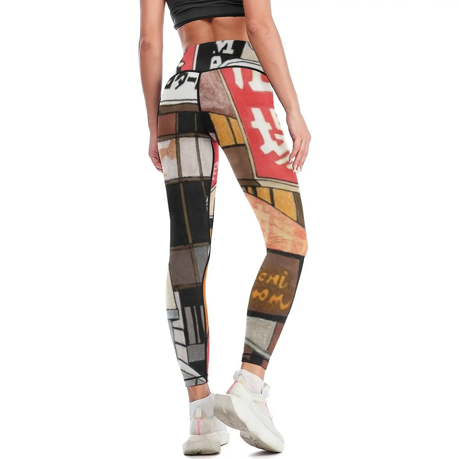 Tokyo Street Signs Leggings jogging pants for girls Womens Leggings