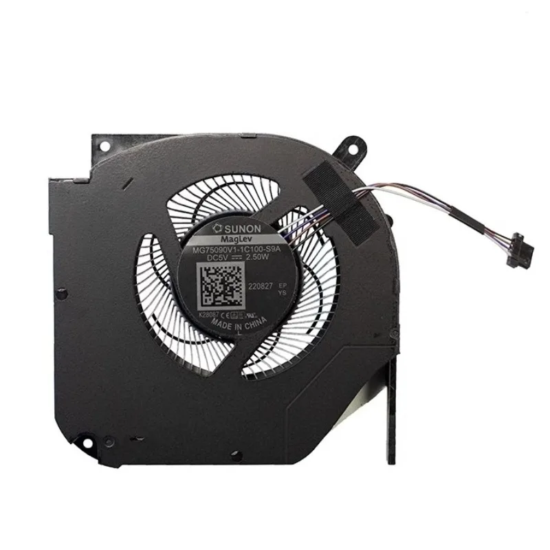 NEW CPU Fan for MECHREVO Z3 Pro 560 750 760 Umi Pro 2/3 Cooling Fan MG75090V1-1C100-S9A