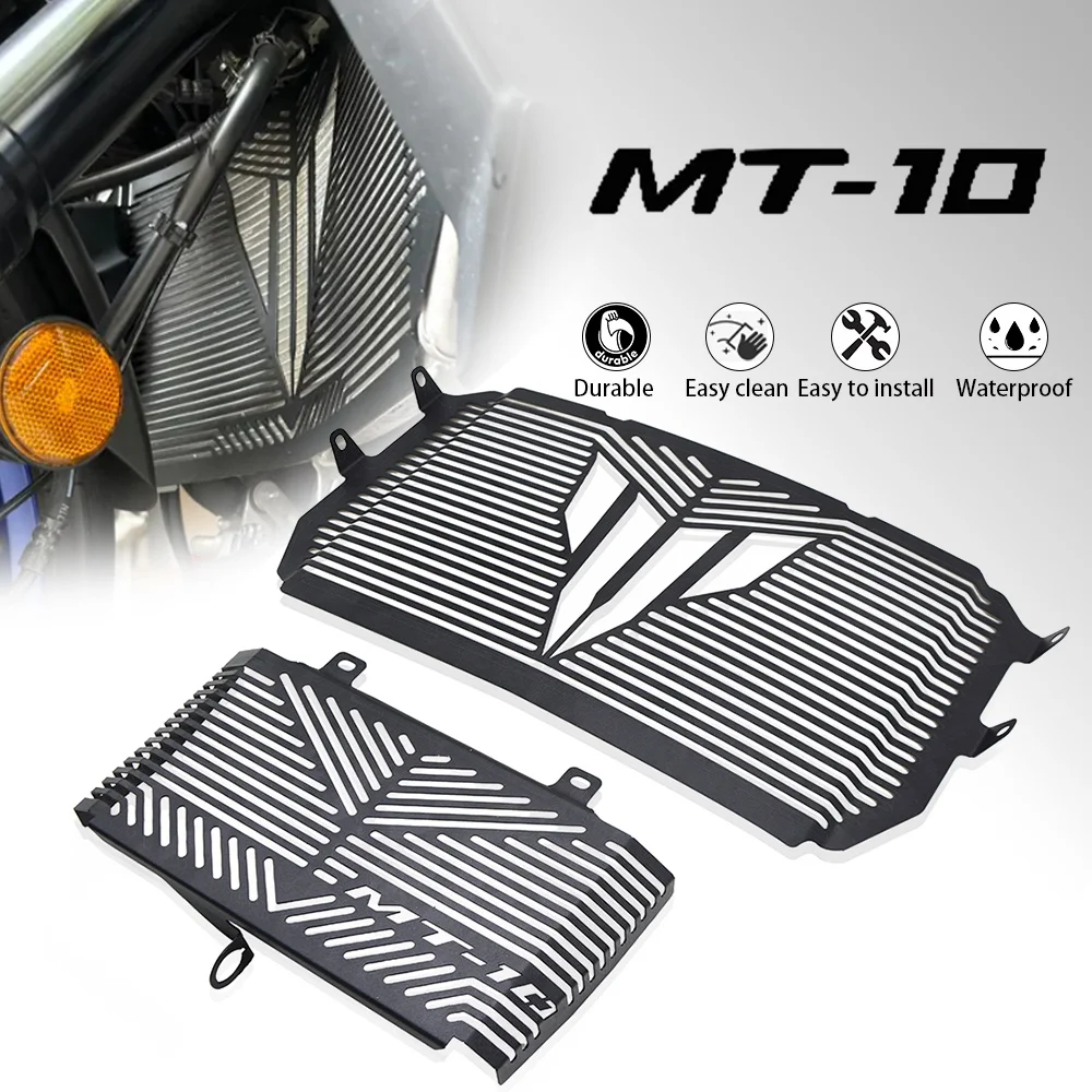 

Для YAMAHA MT10 MT-10 MT 10 SP 2016-2021 2022 2023 2024 2025 аксессуары для мотоциклов защита радиатора защитная решетка крышка