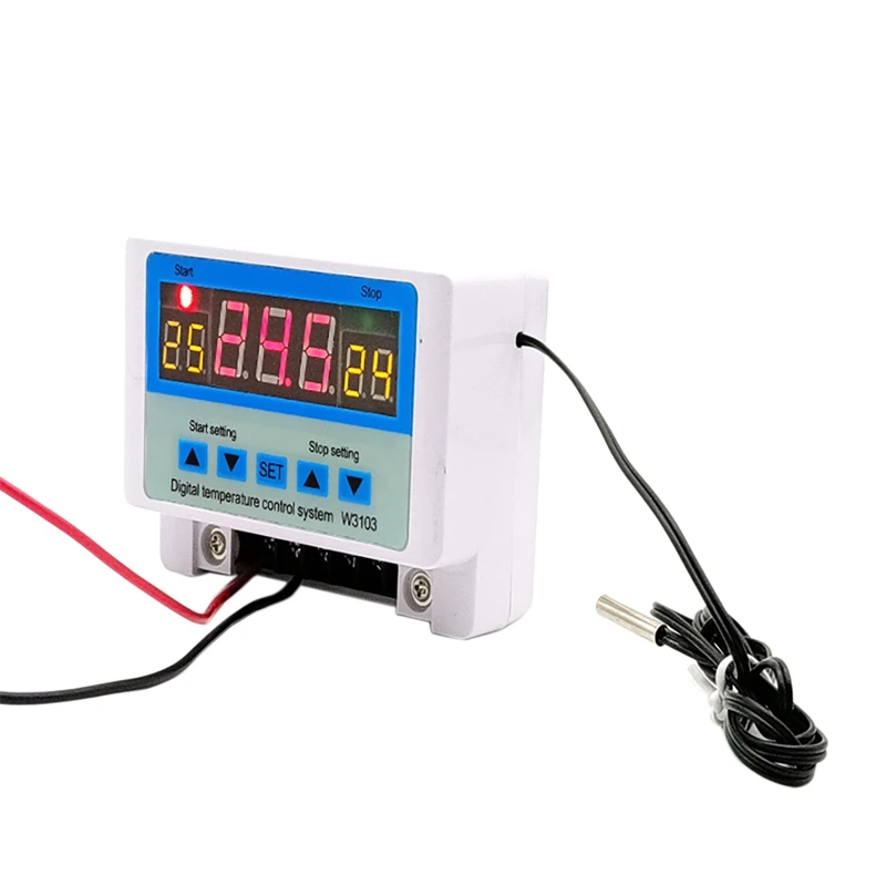 

Digital Temperature Controller XH-W3103 Automatic Temperature Control Switch 220V 5000W