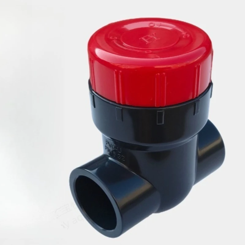 UPVC Gate Ball Valve Aquarium Flow Control Adjuster Switch for Fish Tank Sump IBC Tank Water Inlet Outlet Pipe
