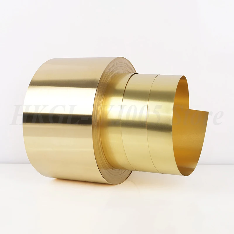 سميكة 0.1-0.6 مللي متر H62 النحاس احباط شريط نحاسي عرض 5-300 مللي متر النحاس الجلد النحاس معدن رقيقة ورقة احباط لوحة للتخصيص #3