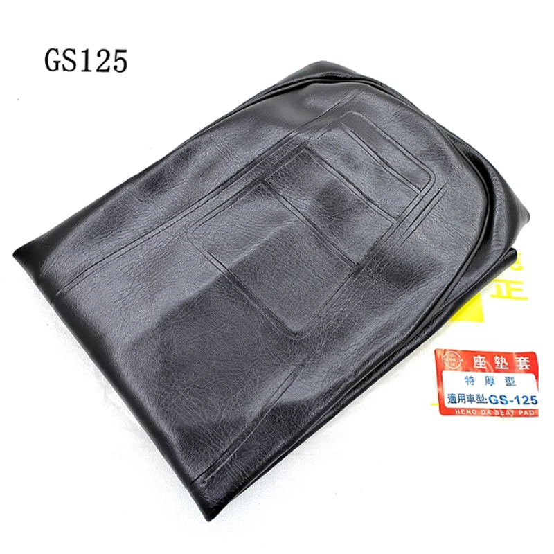 غطاء مقعد الدراجة النارية لهوندا سوزوكي سندريرو هاوجين ليفان دايون سانلغ Qjmotor CM125 GS125 GN125 CBT125 JH70 CG125 جلد سرج