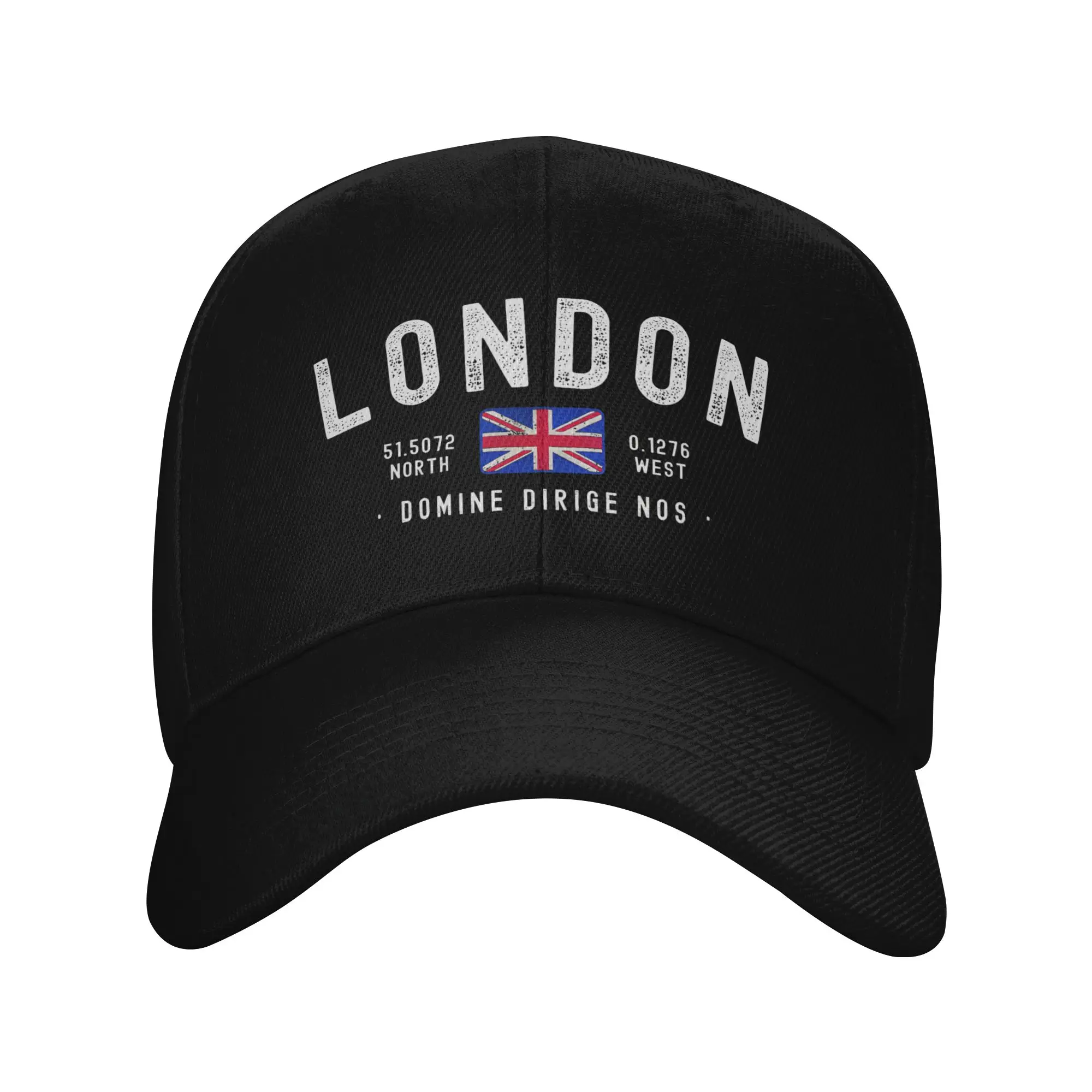 Summer London United Kingdom  Baseball Cap  Outdoor Sports Trendy Design Sun Trucker Hat Unisex-Teens Sun-Proof Baseball Caps