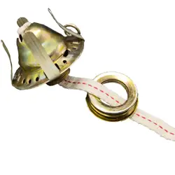 Retro Style Oil Lamp Burner Wick Holder DIY Oil Lamp Holder for Glass Oil Lamp Desktop Oil Lamp Antique Lamp
