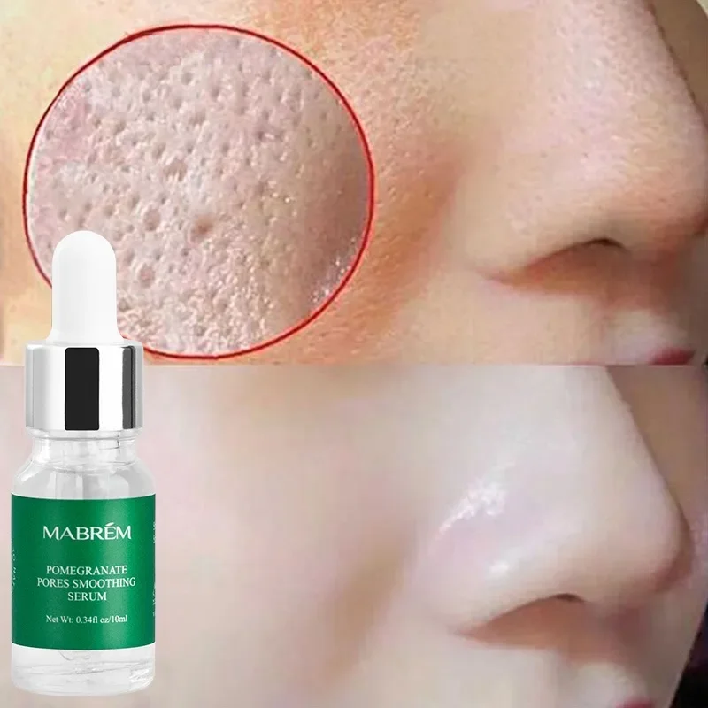 Pore Shrinking Facial Serum Anti Aging Repairing Tightening Moisturizing Blackhead Removal Oil Control Smooth  Korean Cosmetic