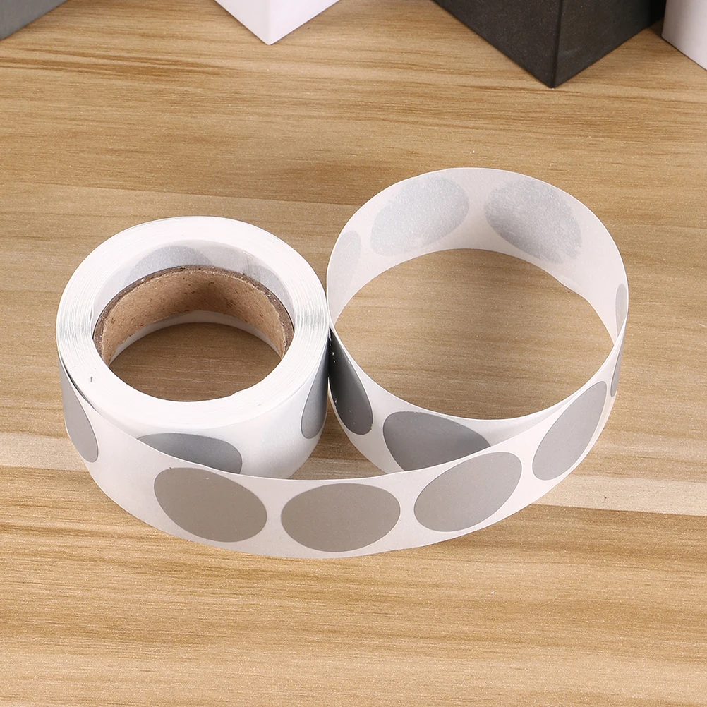 

1200 Pcs Scratch Self-adhesive Paper Packaging Stickers off Classroom Rewards Label Small Labels