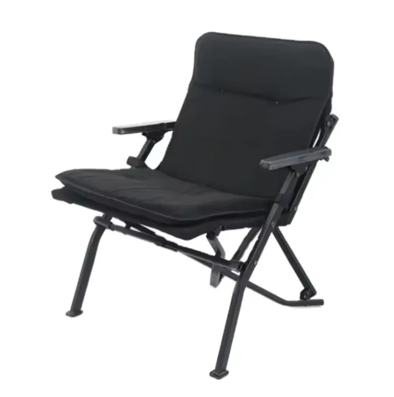 

Лидер продаж, парусиновый 1-местный регулируемый складной деревянный стул для кемпинга, уличный складной стул из алюминиевого сплава для морской собаки