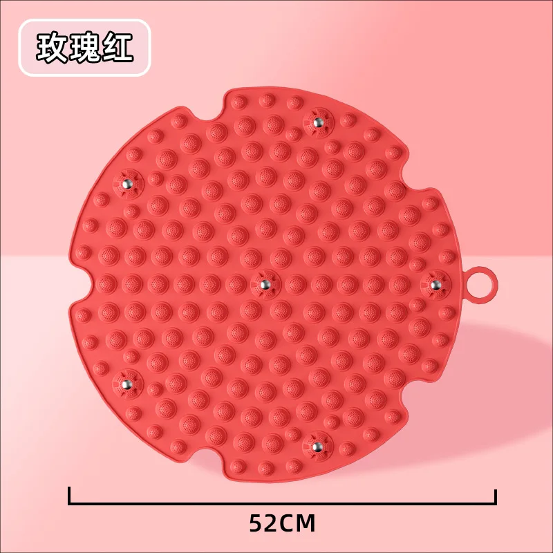 

종아Massage Acupressure Board Mat Muscle Relaxation Round Exercise Mat Wheel Super Pain Relief Toe Pressure Cushion for Relaxation