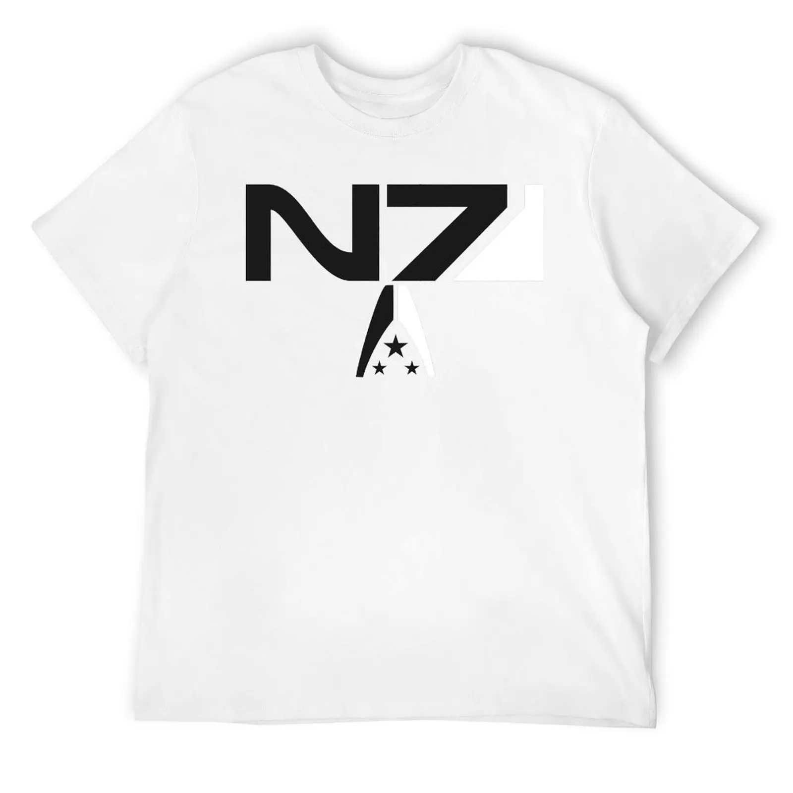 Mass Effect N7 Icon Essential for Sale T-shirt Harajuku Sports  Funny Novelty Top Tee Top Quality Aactivity Competition USA Size