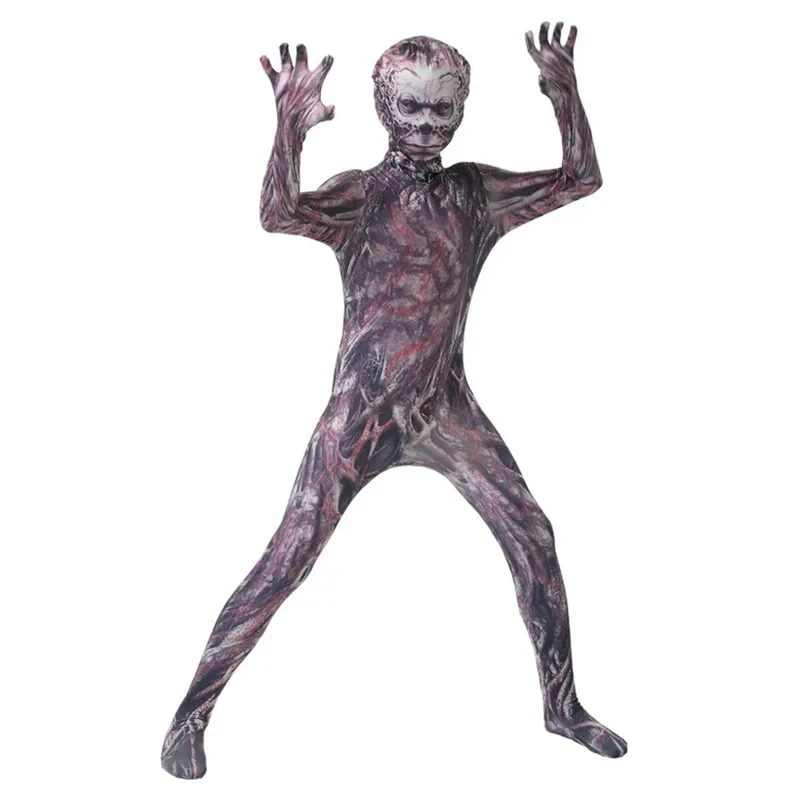 Disfraces de Halloween TYV55Kids, Disfraz de Vecna, Mono de Anime, Ropa Zentai, Máscara de Fantasía, Disfraz para Festivales y Fiestas