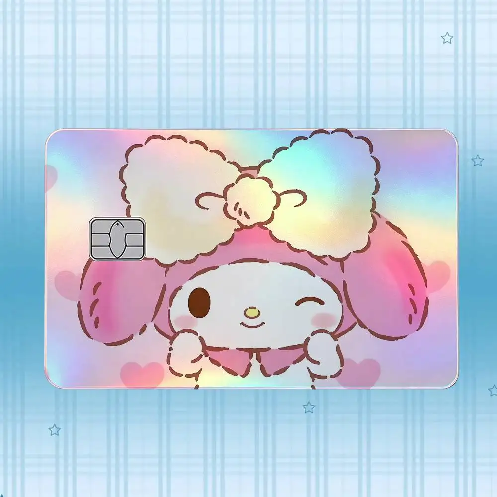 My M-Melody Laser-Holografischer Karten-Skin-Aufkleber für Kredit- und Debitkarten – 4 Stück/Set, wasserfester, kratzfester Schutz – Detail 12