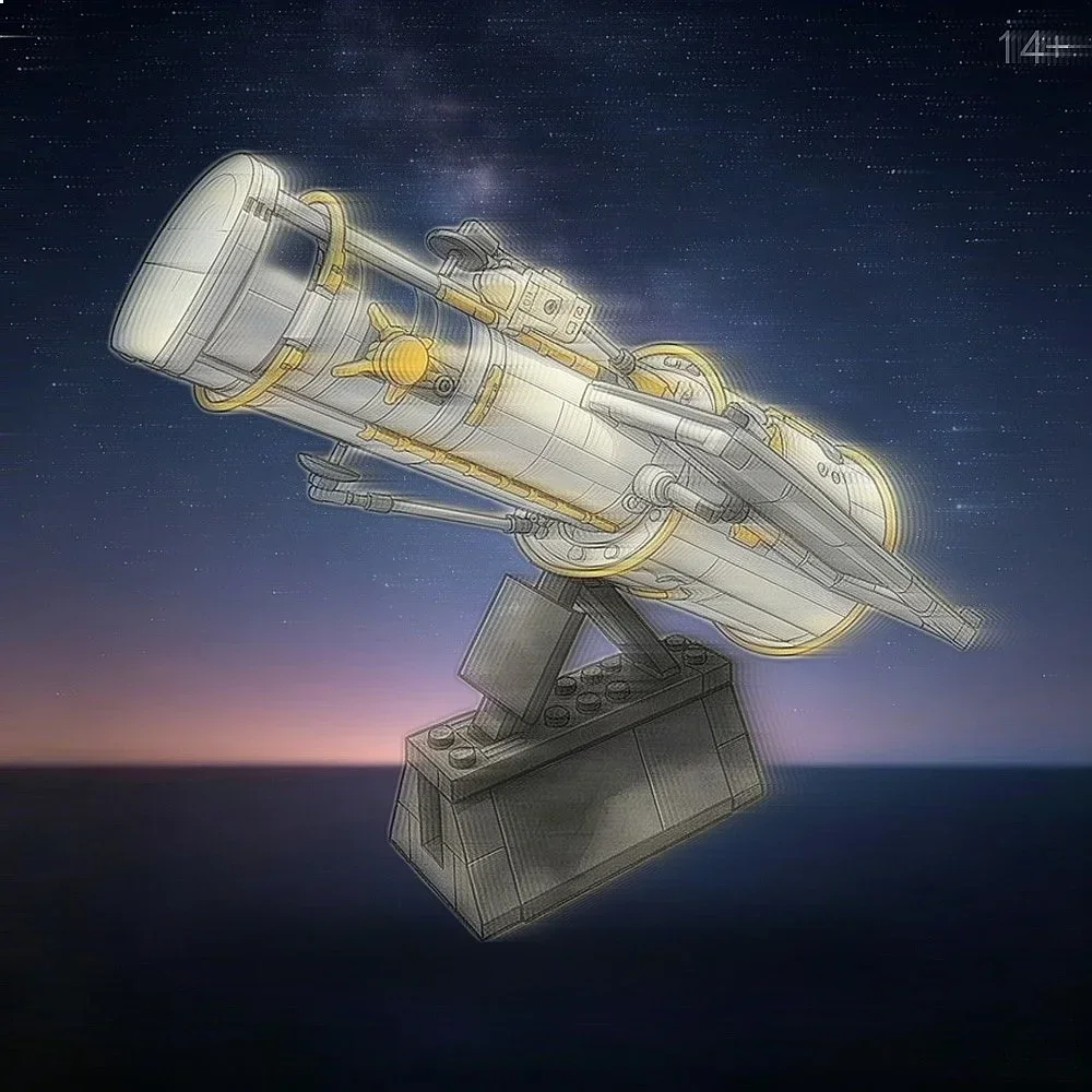 2026 Latest Hot Selling Observatory Space Appearance Vehicle Toy Models, Home Display Models Christmas Gifts Adult Friends Gifts
