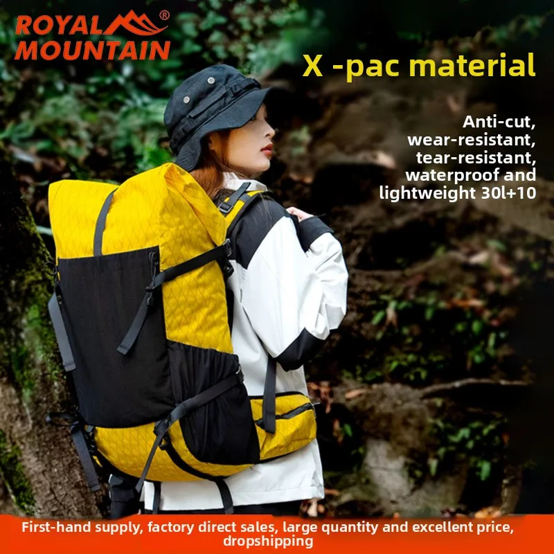 Men Women's  New Backpack Outdoor Hiking Camping Backpack Large Capacity Waterproof Climbing Bag Travel Equipment