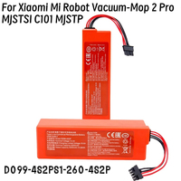 Replacement Battery D099-4S2P S1-260-4S2P For Xiaomi MIJIA Mi Robot Vacuum-Mop 2 Pro MJSTS1 C101 MJSTP Cleaner Battery 5200mAh