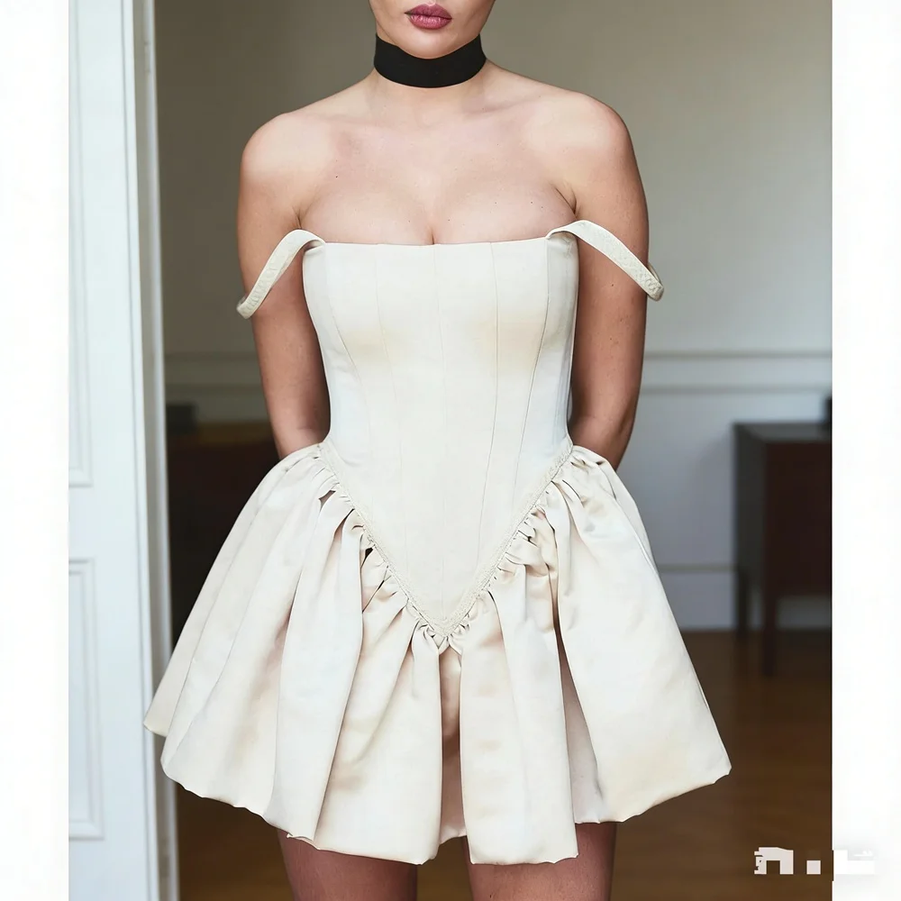 

Customized Elegant Short Simple Cocktail Dresses for Special Events Prom Party Birthday Summer Gala Woman Evening Dress 2026