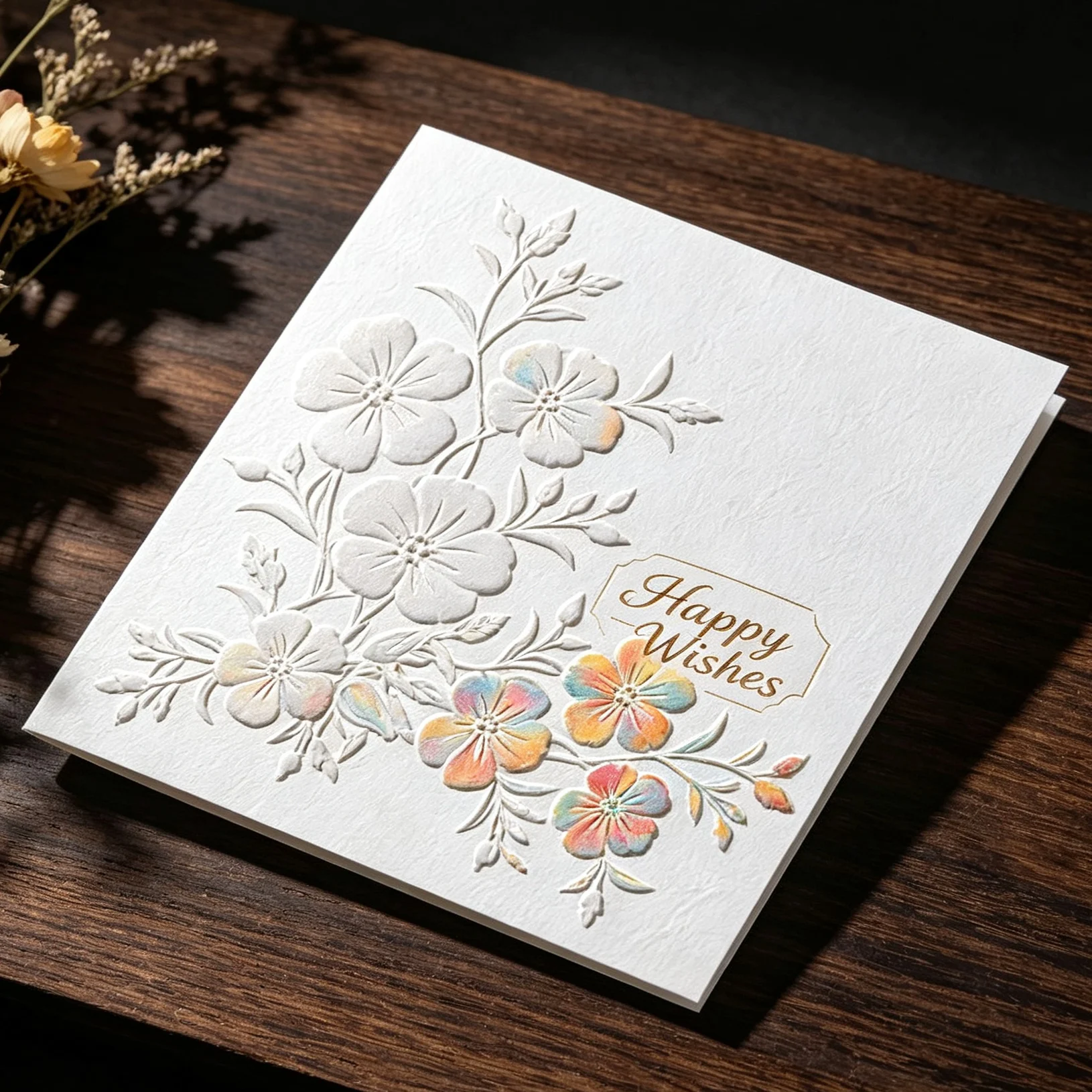 Small flower corner edge design pattern design embossed board hand account decoration three-dimensional indentation tool creativ view 2