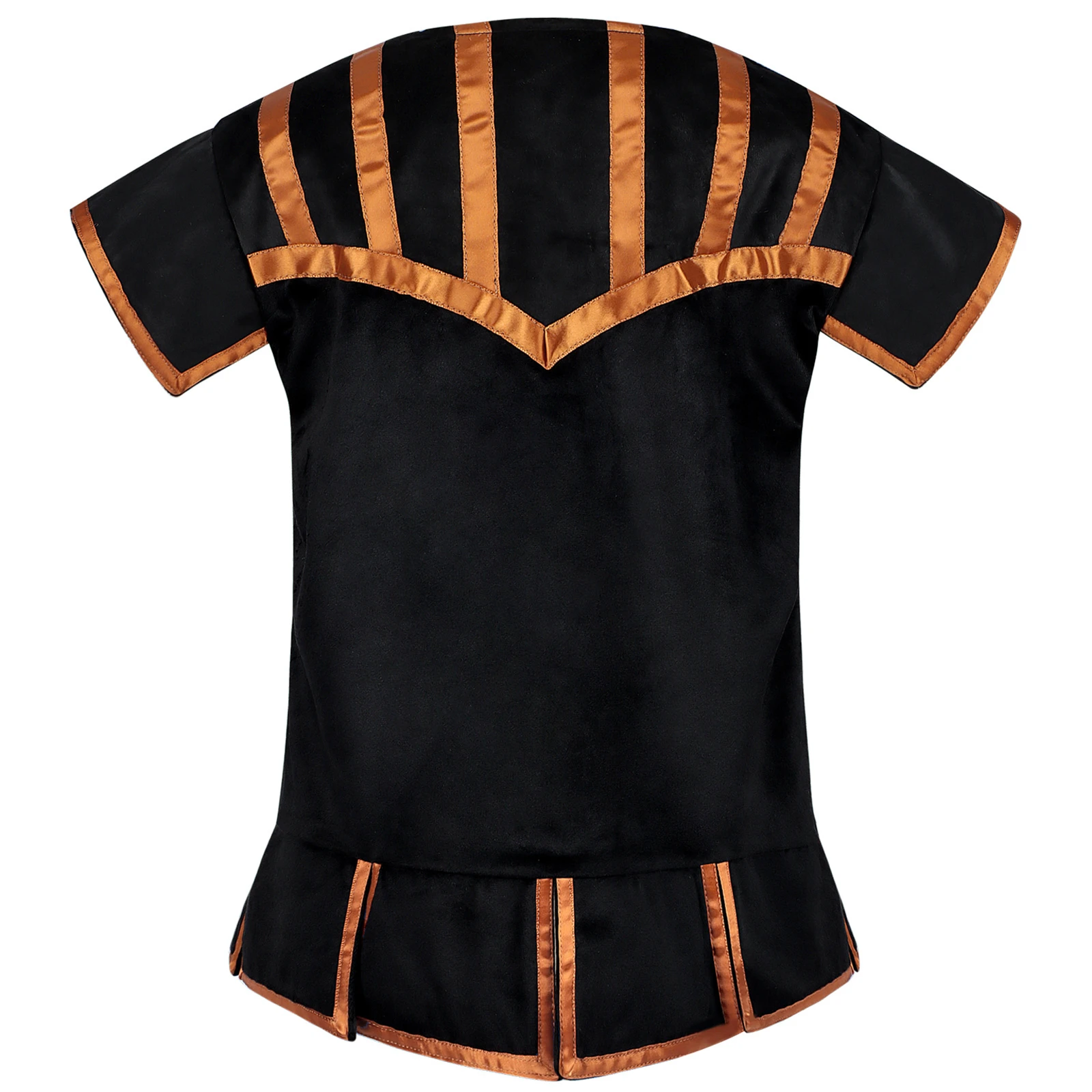 เสื้อกั๊กเด็กสไตล์โจรสลัดยุคเรอเนซองส์สำหรับเด็กผู้ชาย ชุดคอสเพลย์ยุคกลาง ไวกิ้ง สตีมพังก์ กอธิค เสื้อกั๊กฮาโลวีน