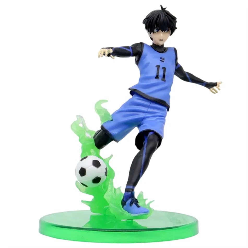 Anime Blau Gefängnis Charakter Figur Fußball Junge Makoto Nagi Figur PVC Modell Desktop Ornament Figur Dekoration Geschenk