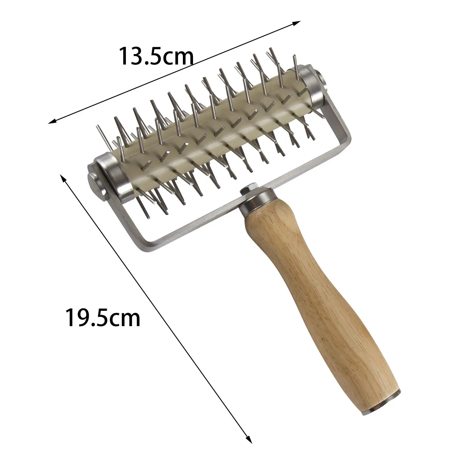 بيتزا عجينة دوكر الفولاذ المقاوم للصدأ مخبز الخبز الملحقات المعجنات الأسطوانة مع #6