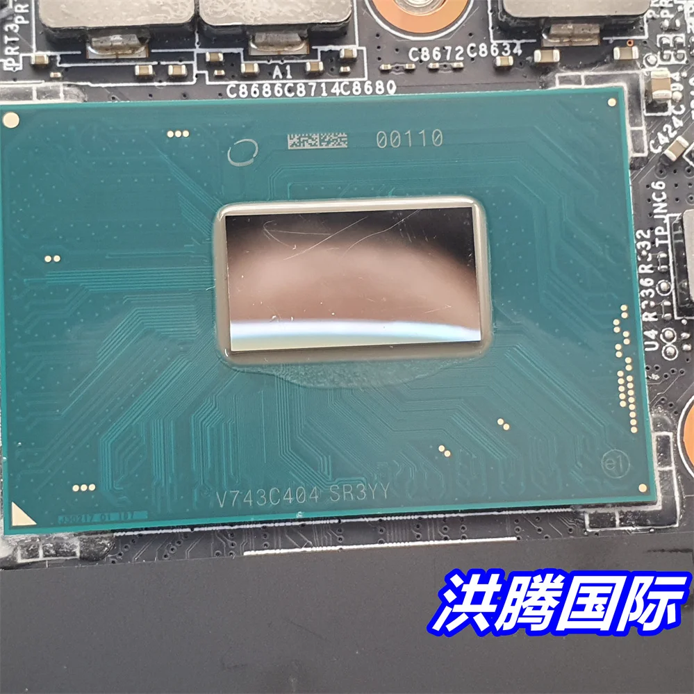 MS-16K51 MS-17B51 لـ MSI Gs63 Stealth Ms-16k5 GS73 MS-17B5 اللوحة الأم مع I7-8750H وGTX1060M اختبار الشحن السريع