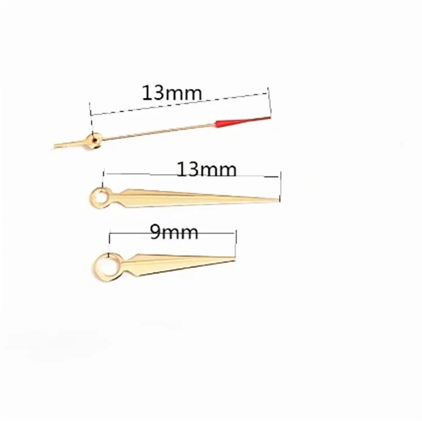Watch Hands Are Suitable For 7120 Movement Gold Steel Blue Rose Needle Hour Minute Second Three Needle Pointer Watch Accessories