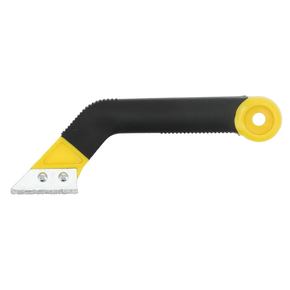 Angled Design Grout Removal Tool Ergonomic Handle Extra Replacement Blades Tile Grout Saw Scraping Rake