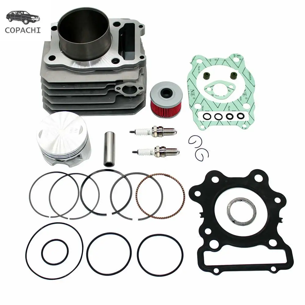 

1SET 74MM Cylinder Top End Rebuild Kit 12000-HC4-000 For 1988-2000 Honda TRX 300 Fourtrax FW 4x4 2x4 Motorcycle Accesorios Parts