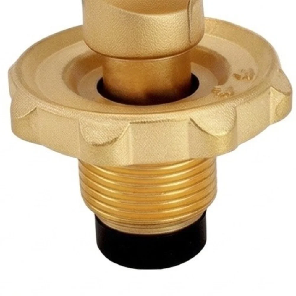 Camping Stove Connector Bbq Gas Splitter For Backyard Barbecues As Picture Propane Splitter For BBQ High Thread Accuracy
