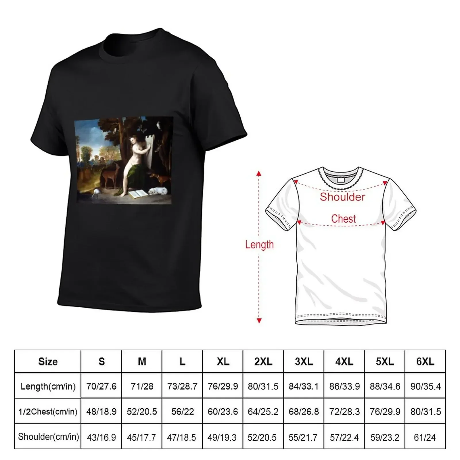 Dosso Dossi Circe and her Lovers in a Landscape T-Shirt customizeds anime figures summer top cotton t shirt men