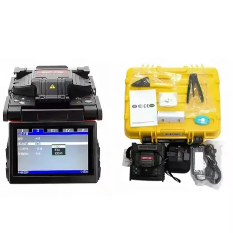 

2025/DVP Fusion Splicing Machine DVP 740 Fiber Optic Welder DVP-740 FTTH Optical Fiber ARC Fusion Splicer