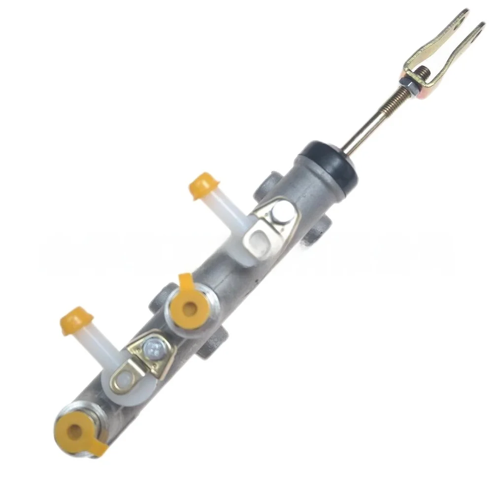 For Frequent Use Scenarios Silver Brake Master Cylinder Replacement Brake Component Robust Gray Cast Iron Material