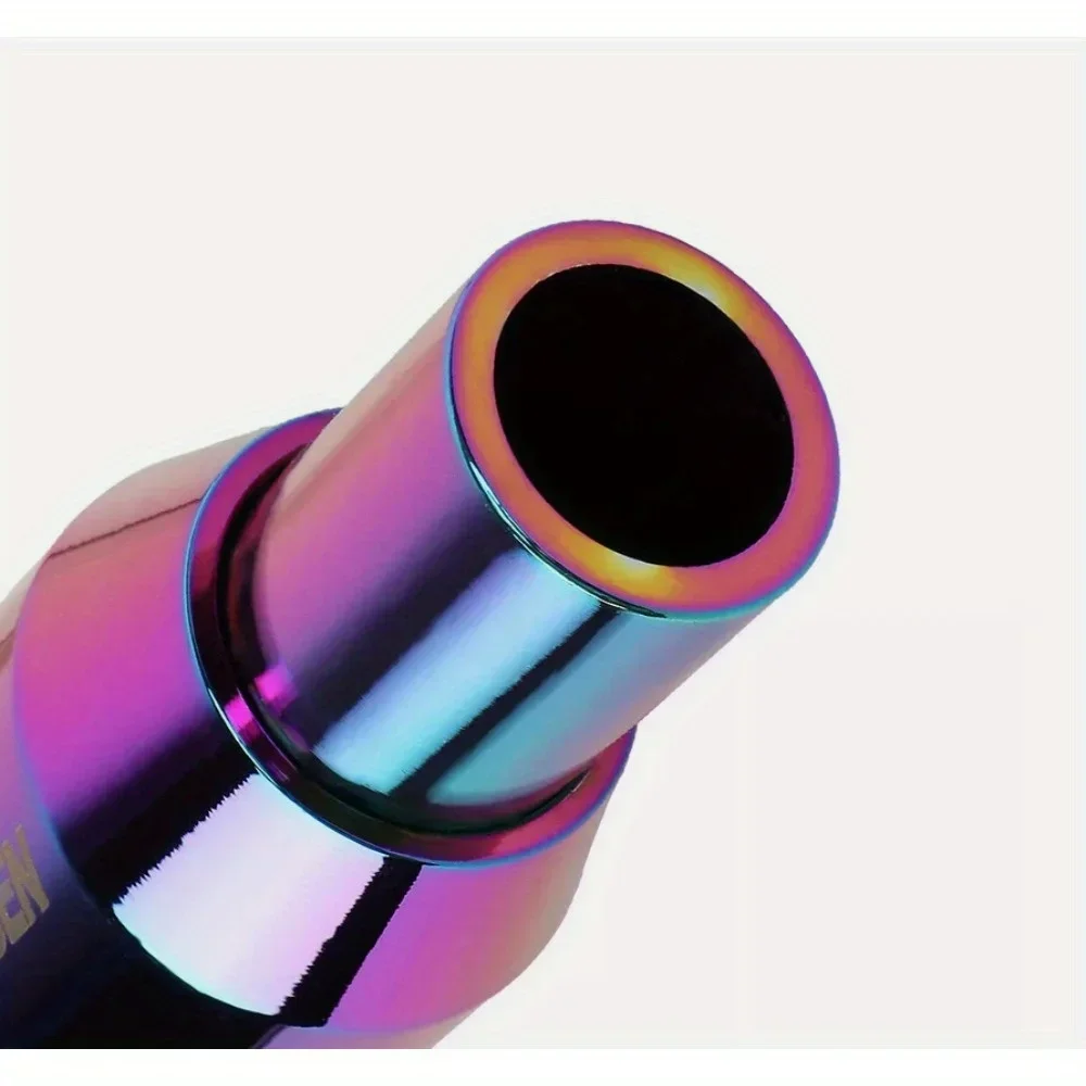 MUGEN Aluminum Neo Chrom Automatic Gear Stick Shift Knob Lever Shifter Universal
